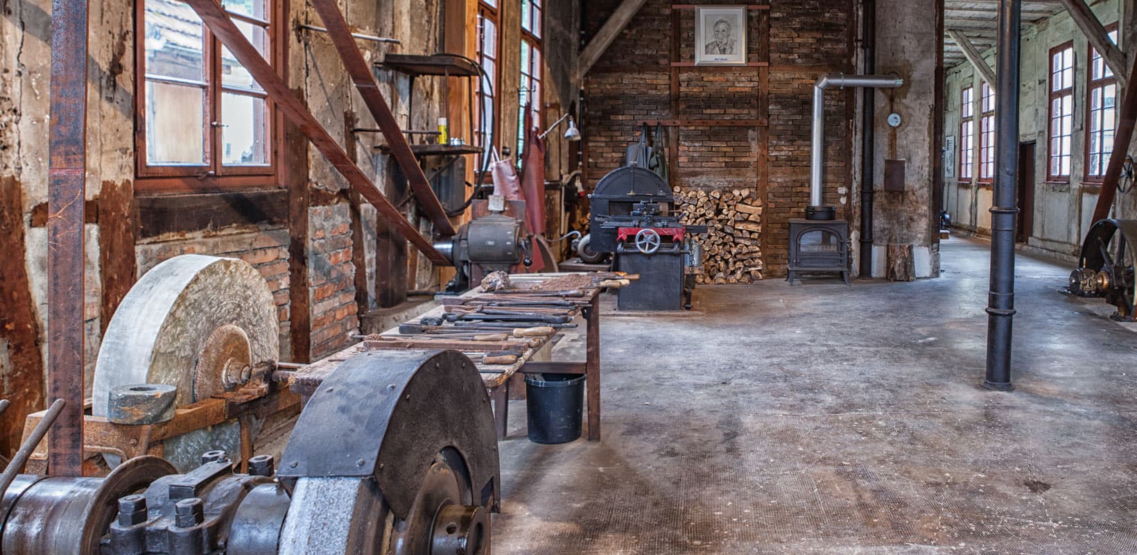 Besichtigung Flammofen und Feilenschleiferei Königsbronn